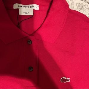 Lacoste Women’s Polo - ✨never worn. w/ tag ✨